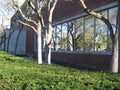 Lamont Library, Harvard Yard, Harvard University, Cambridge, Massachusetts, USA Royalty Free Stock Photo