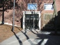 Lamont Library, Harvard Yard, Harvard University, Cambridge, Massachusetts, USA Royalty Free Stock Photo