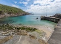 Lamorna cove cornwall england uk Royalty Free Stock Photo