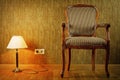 Lamp And Armchair Royalty Free Stock Photo