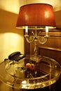 A lamp bedroom