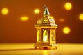 lamp in the city lamp in the mosque mosque in the night Royalty Free Stock Photo