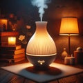 269 47 A lamp and a diffuser morphed together creating an abian Royalty Free Stock Photo
