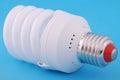 Lamp. Energy-saving electricity lamp Royalty Free Stock Photo