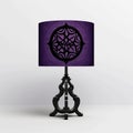 Minimalist Gothic Pentacle Lamp