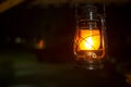 Lamp that illuminates at night