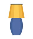 lamp light forniture house isolated icon