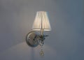 Lamp mounted on the wall