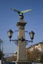 Lamp over the bridge