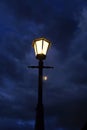 Lamp Pole - With Flare Royalty Free Stock Photo