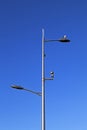 Lamp Post with CCTV Camera Royalty Free Stock Photo