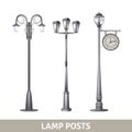 Lamp Post Set