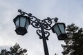 Lamppost in the recreation Park