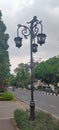 Lamp Street Bandung Royalty Free Stock Photo