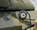 Lamp tank detail t-10m. Part of a military tank. Royalty Free Stock Photo