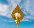 Lamp with Thai style decoration