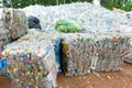 Lampang, Thailand June 8-2020 Waste sorting factory and buy antiques, recycle and store waste plastic bottles, paper, aluminum Royalty Free Stock Photo