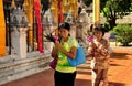 Lampang, Thailand: Praying Women at Thai Wat