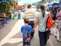 2023-05-01:Lampang Thailand:Tourist attraction, fruit and vegetable market, local market of Thailand with a wide variety of foods.