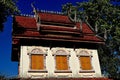 Lamphun, Thailand: Library Repository at Thai Temple