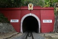 Lamphun, Thailand - 11 May 2023 : Khun Than Tunnel is the longest railway tunnel at Lamphun Province in Thailand.