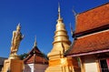Lamphun, Thailand: Wat Doi Ti Royalty Free Stock Photo