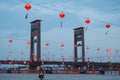 Lampion and Ampera Bridge