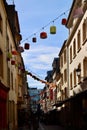 Lampions in Luxembourg street