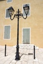 Lamplight in South France Royalty Free Stock Photo