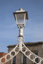 Lamppost on Ha'Penny Bridge, Dublin Royalty Free Stock Photo