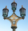 Lamppost on Westminster Bridge