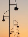 Lampposts Royalty Free Stock Photo