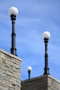 Lampposts And Sky