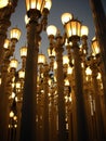 Lamps installation LACMA