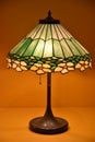 Lamps and Lighting by Louis Comfort Tiffany at Charles Hosmer Morse Museum of American Art in Winter Park, Florida Royalty Free Stock Photo