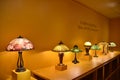 Lamps and Lighting by Louis Comfort Tiffany at Charles Hosmer Morse Museum of American Art in Winter Park, Florida