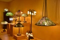 Lamps and Lighting by Louis Comfort Tiffany at Charles Hosmer Morse Museum of American Art in Winter Park, Florida