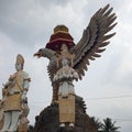 Lampung, Indonesia: the Garuda bird monument, the symbol of the city of Bandar Lampung, Tataan, Indonesia (10/2020)