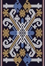 Lampung Tapis Cloth Woven Embroidery Motif