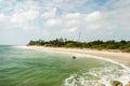 Lamu Diana Beach. Goats walking in beautiful beach in Kenya, Royalty Free Stock Photo