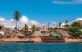 Lamu old town waterfront, Kenya, UNESCO World Heritage site