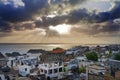 Lamu Town on Lamu Island in Kenya. Royalty Free Stock Photo