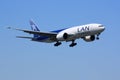 LAN Cargo Boeing 777 during landing