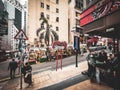 Hong Kong-Lan Kwai Fong Royalty Free Stock Photo