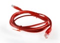 LAN Red Cat 5-6 Wire cable