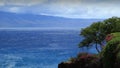 Lanai island from Maui, Hawaii