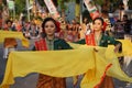 Lancang kuning dance from Riau at BEN Carnival.