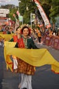 Lancang kuning dance from Riau at BEN Carnival.