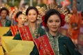 Lancang kuning dance from Riau at BEN Carnival.