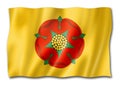 Lancashire County flag, UK